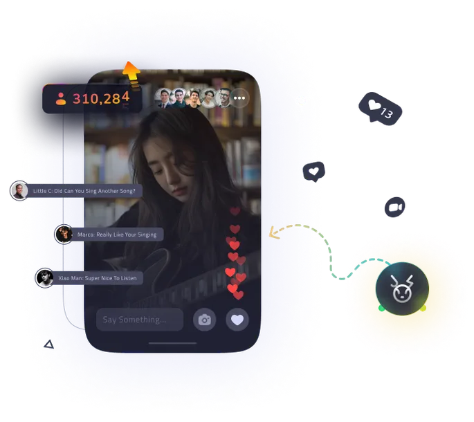 With Rich Experience In Developing Live Broadcast Functions