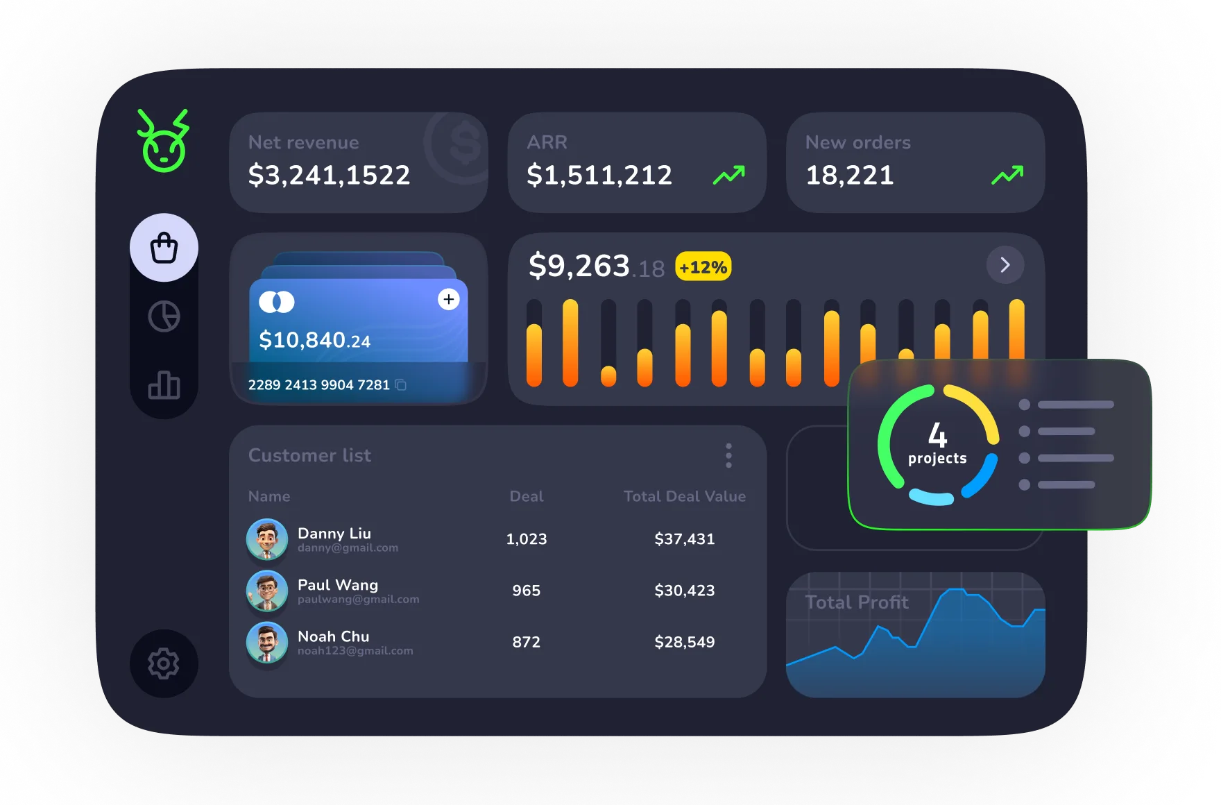 Large-Scale ERP and CRM System Development