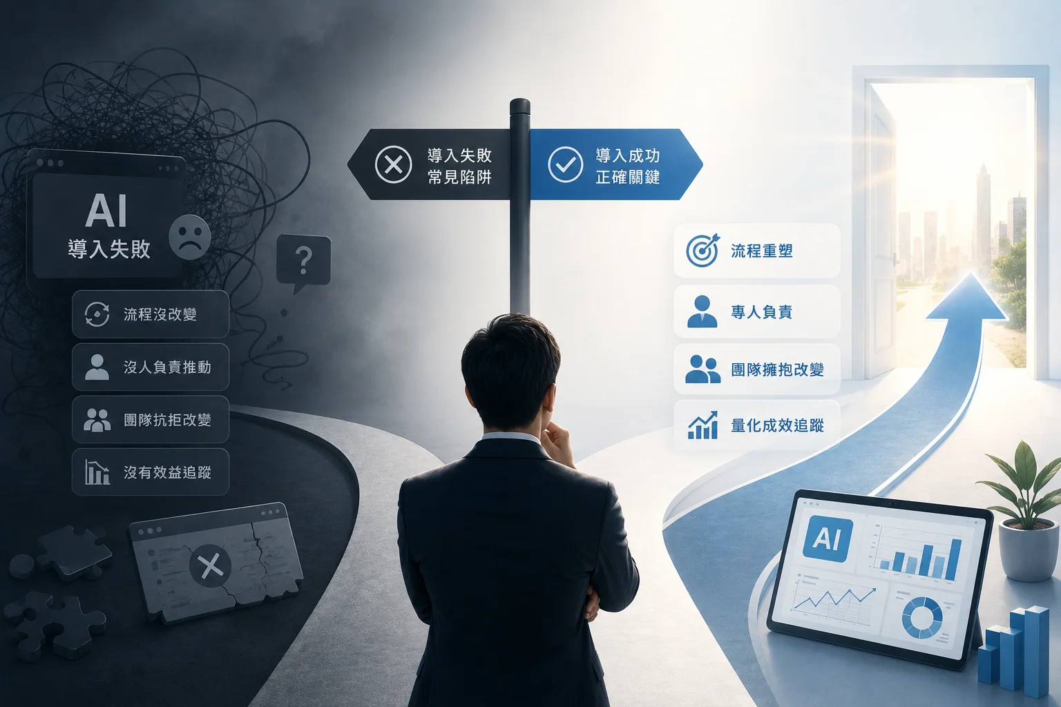 企業 AI 導入失敗，最容易忽略的那些事